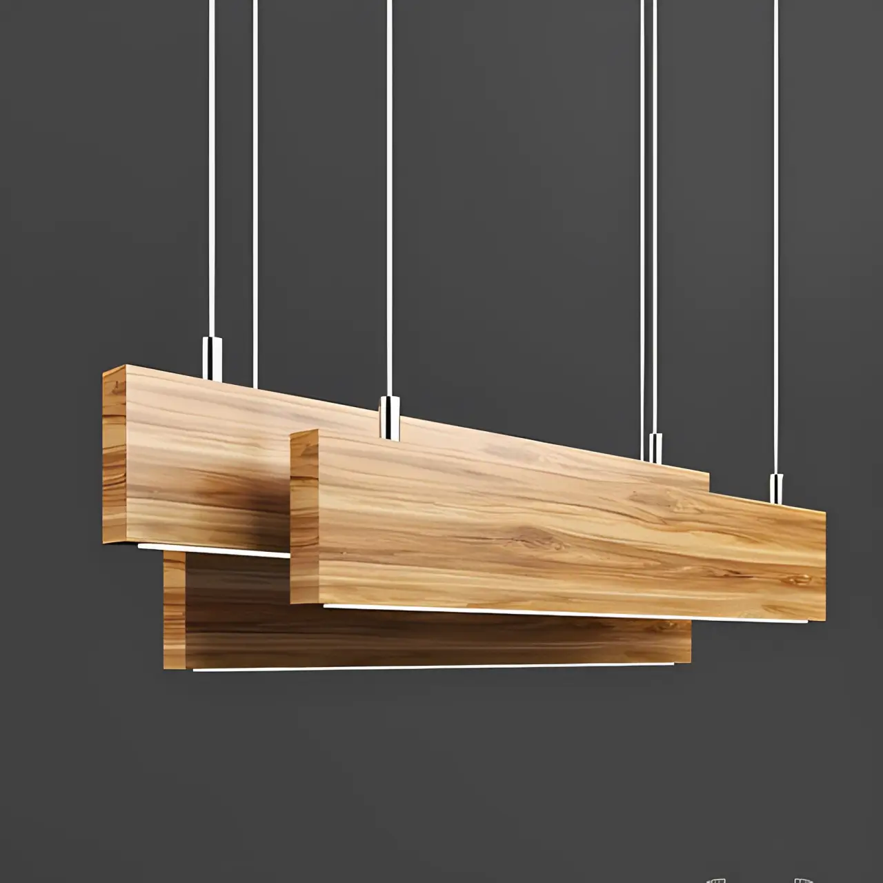 Luxury Allure Wooden Pendant ​Manufacturer